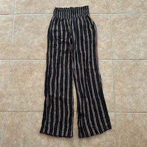 Billabong smoke waist stripped beach pants